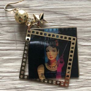 Audrey Hepburn Breakfast at Tiffany's Film earring